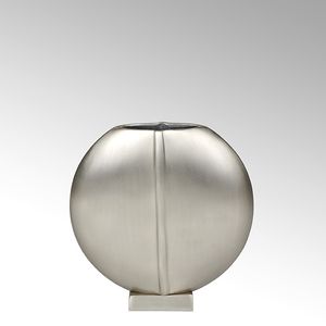 Vase rond en aluminium Accent décoratif élégant et durable pour fleurs et décoration intérieure - Product Image 4