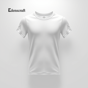 Camiseta interior de algodón ajustada para hombre, cómoda, ligera, que absorbe la humedad, secado rápido, diseño de manga de cuello personalizable, transpirable - Product Image 3