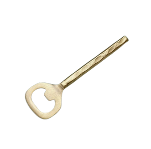 Dernier article 2024 Vente en gros de haute qualité en métal laiton design simple ouvre-bouteille en métal design moderne articles de bar - Product Image 1