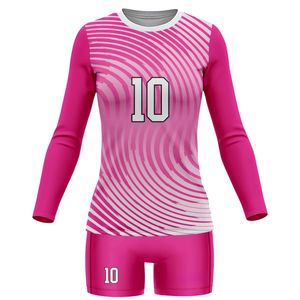 Wholesale Custom Design <b>Women's</b> Volleyball Shirts and <b>Shorts</b> Sets Sublimated <b>Jersey</b> 100% Polyester High Quality 300g - Product Image 1