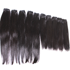 Venta al por mayor de alta calidad cutícula alineada virgen vietnamita extensiones de cabello humano hueso crudo recto rizo italiano mejor calidad - Product Image 4