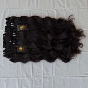 Indian Temple Unprocessed Wavy <b>Hair</b> Bundles Wholesale <b>Human</b> <b>Hair</b> <b>Weave</b> Bundle Body Wave <b>Human</b> <b>Hair</b> Extension Bundles Suppliers - Product Image 1