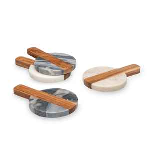 Posavasos de Mármol Blanco Puro Hechos a Mano, Posavasos Ecológicos para Mesa, Tapetes y Almohadillas de Alta Calidad, Posavasos de Calidad de Exportación - Product Image 6