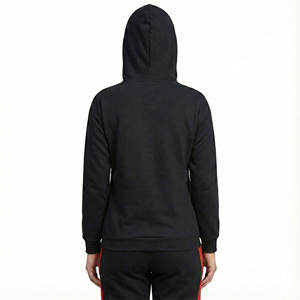 Wholesale Casual Stylish Hooded <b>Sweatshirts</b> <b>Women's</b> Henley Button <b>V</b> <b>Neck</b> Pullover Long Sleeve Pocket Autumn Winter Hoodies Tops - Product Image 3