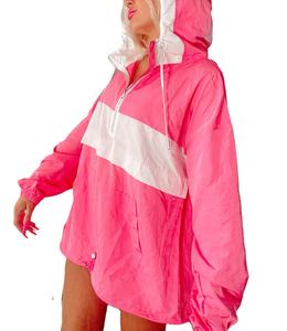Hot Selling Custom Zipper Windbreaker <b>Jacket</b> Windproof <b>Women</b> Hip Hop <b>Lightweight</b> Windbreaker <b>Jacket</b> - Product Image 4