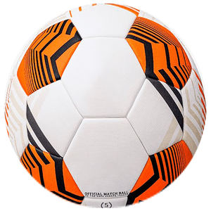 Balón de fútbol de alta calidad tamaño 5 PU logotipo personalizado peso oficial al por mayor para entrenamiento deportivo y uso promocional - Product Image 1