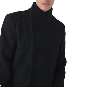 Suéter de Invierno para Hombre, Personalizable, de Punto, con Cuello Largo y Doble Botonadura, Mezcla de Lana, Transpirable, Ecológico y de Alta Calidad - Product Image 3