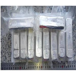 Boll High Purity 4N5 Grade Alloy Square Indium Ingots <b>Optoelectronic</b> Devices Coating Applications Netherlands Export Quality - Product Image 3