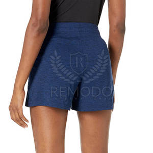 Pantalones cortos ligeros para mujer, precio al por mayor, pantalones cortos cómodos para mujer, pantalones cortos con cintura elástica para mujer, venta en línea - Product Image 3