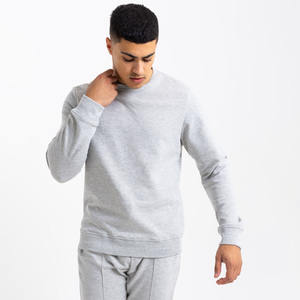 Ensemble de survêtement de sport en coton de haute qualité avec logo personnalisé, col rond, poids lourd, survêtement pour hommes, ensemble de jogging 2 pièces - Product Image 2