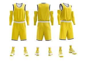 ชุดบาสเก็ตบอลแบบไม่มีแขน ผลิตตามสั่ง พิมพ์ลายได้ตามต้องการ สวมใส่สบาย ระบายอากาศได้ดี ผลิตจากโพลีเอสเตอร์ 100% ออกแบบฟรี พร้อมโลโก้ทีม - Product Image 2