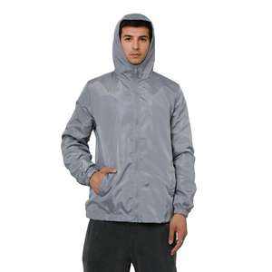 Veste coupe-vent d'été à séchage rapide OEM ODM, hauts de course légers et respirants, vestes d'extérieur grande taille pour hommes - Product Image 3