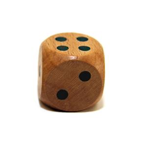 Dés en bois classiques - Product Image 4