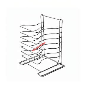 Soporte de Metal para Pizza hecho a mano de primera calidad, soporte para Pizza de mesa, tamaño personalizado, artículos de cocina, soporte de Metal elegante para Pizza - Product Image 1