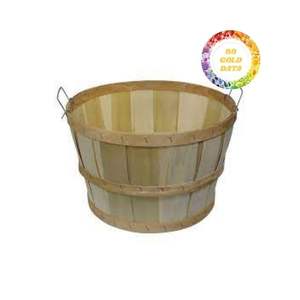 Cesta de almacenamiento de madera con tapa, diseño ecológico hecho a mano duradero para mariscos, frutas, verduras y uso doméstico de Vietnam - Product Image 3