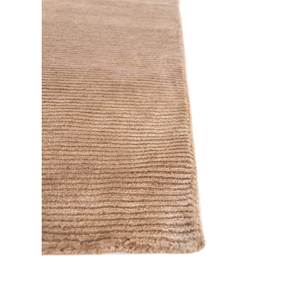 Azalea Beige <b>Brown</b> Hand Knotted <b>Wool</b> Rug Siwl-05 for Home Entryway Living Hallway-Solid Color Puzzle Rectangle Design for Teens - Product Image 4