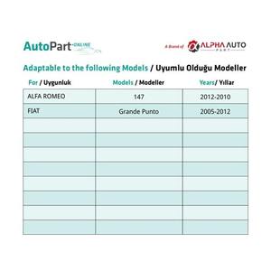 Clip de fixation pour Alfa Romeo 147, Fiat Grande Punto - Product Image 4