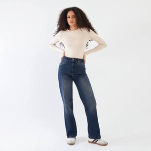 Jeans de Mezclilla para Mujer – Pantalones Ajustados Elásticos para Mujer |   Ajuste Cómodo |   Venta al por mayor |   Hecho en Turquía - Product Image 2