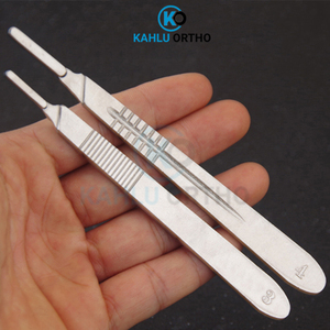 Kahlu มีดผ่าตัดสแตนเลสสตีลที่มีคุณภาพดีที่สุด, อุปกรณ์เกี่ยวกับศัลยกรรมกระดูกและใบมีดทำให้แหล่งจ่ายไฟด้วยตนเอง - Product Image 4
