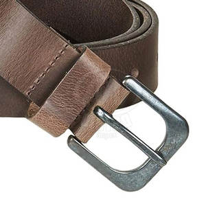 Cinturones de cuero de piel de vaca de color marrón de buena calidad para hombres Tasa de venta completa 2025 Cinturones de cuero para hombres - Product Image 2