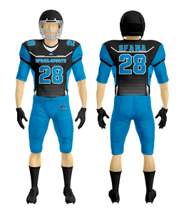 2025 uniforme de Football américain sur mesure athlètes adultes Style Unique tissu respirant OEM quantité minimale de commande 20 ensembles livraison rapide - Product Image 1