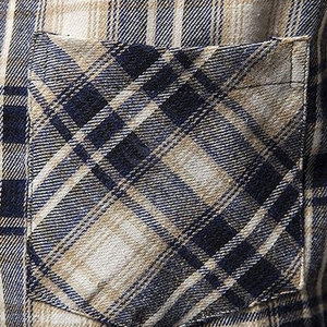 Chemises en flanelle de qualité supérieure en polyester et coton, manches longues, design personnalisé 2026, chemises pour hommes - Product Image 4