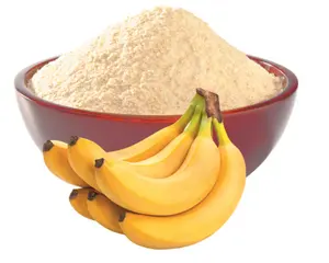 Private Label 100% Organic Dried Banana Powder Food & Cosmetic Grade Fruit Banana Peel Powder From India