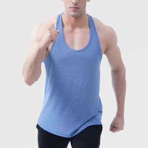 Solid Color Custom Logo <b>Ribbed</b> <b>Vests</b> Breathable Cotton Tank Top Wholesale <b>Ribbed</b> Tank Top for <b>Men</b> - Product Image 5