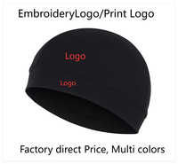 Gorra de ciclismo de malla de secado rápido premium, gorra deportiva elástica que absorbe la humedad, gorra interior elástica para casco, para gimnasio, entrenamiento al aire libre y playa
