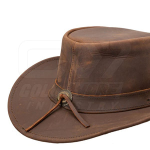 New Arrival Leather <b>Hats</b> Wholesale Design <b>Light</b> Weight Leather <b>Hats</b> Solid Color New Fashion Leather <b>Hats</b> - Product Image 6