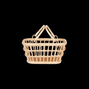 Panier de rangement rectangulaire en rotin naturel, moderne, écologique et multifonctionnel - Product Image 2