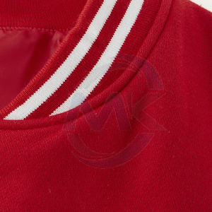 2025 Winter Stand Collar Men's Long Sleeve Letterman Jacket OEM Service Wholesale Custom Latest Designs Plain Blank <b>Windproof</b> - Product Image 5