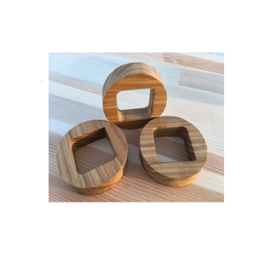 Napkin Rings Wood Napkin Ring Eco-Friendly Dinner <b>Table</b> Decorative Handmade Wooden Round Napkin Ring Gifting Design Piece - Product Image 6