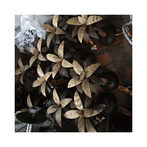 Coconut shell animal decorative art piece, material: polished shell; use: boutique <b>shelf</b> decor; origin: Vietnam artisan - Product Image 1