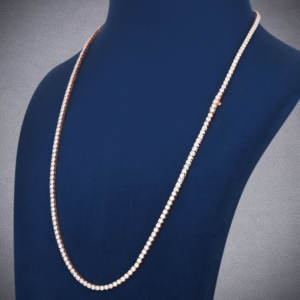 Wholesale the Latest Fashion Jewelry Designer 925 Sterling <b>Silver</b> VVS Moissanite Diamond customizable tennis <b>chain</b> necklace - Product Image 6