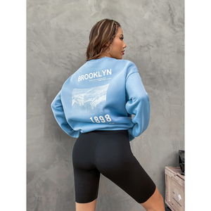 Vente à chaud Pull à capuche pour femme Impression personnalisée Nouvelle mode avec logo au dos Prix de gros - Product Image 1