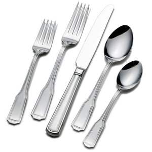 Juego de Cubiertos de Acero Inoxidable con Acabado Plateado Espejado para Hoteles y Restaurantes, Cubiertos de Metal Modernos de Primera Calidad para Eventos - Product Image 4