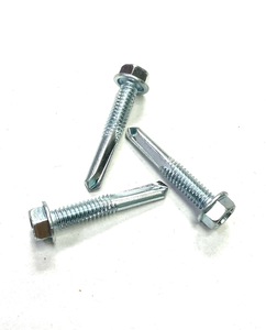 Tête de rondelle hexagonale Taiwan avec entraînement de 5/16 "vis auto-perceuses #5 points - Product Image 3