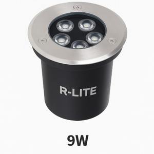 9W Recessed Underwater LED Light | <b>Concealed</b> Mount | Warm <b>White</b> to Cool <b>White</b> 1800K 6500K | AC 230V / DC 24V - Product Image 4