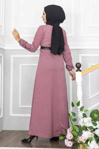 Nouvelle saison vêtements islamiques d'hiver pour femmes robes modestes Abaya veste tunique tricots Cardigan Hijab ethnique turc qualité - Product Image 2