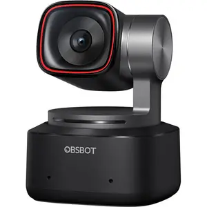 Penjualan grosir gratis pengiriman baru OBSBOT kecil 2 AI bertenaga PTZ 4K Webcam menambahkan webcam yang kuat untuk rumah jarak jauh Anda