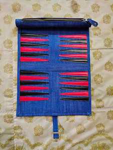 เกมแบ็คแกมมอนหนังสไตล์วินเทจ AQDAS AI-R-87 พกพาสะดวก พับเก็บได้ พิมพ์โลโก้ตามสั่ง น้ำหนักเบา ทนทาน เหมาะสำหรับงานปาร์ตี้กลางแจ้ง - Product Image 2