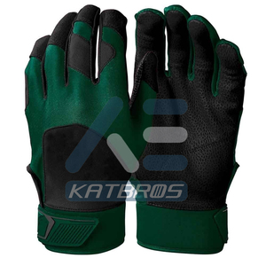 <b>Top</b> Rated Cabretta Leather Baseball Batting Gloves for Strong Grip Low Price Fast <b>Swing</b> Support and Training Use - Product Image 4