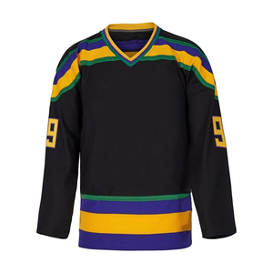 Maillots de hockey Design personnalisé Vente en gros Maillot de hockey sur glace de l'équipe de sublimation pour hommes - Product Image 1