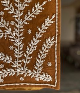 Veste de fête perlée d'inspiration turque sophistiquée avec décoration à motifs - Product Image 3