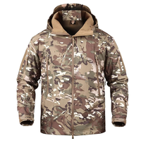 Noir à capuche personnalisé partout plein coupe-vent Camouflage Soft Shell veste nouveau Design hommes femmes unisexe vestes