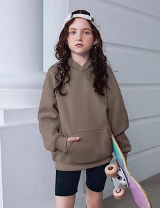 Sweat-shirts à capuche en molleton de qualité supérieure, pulls décontractés pour enfants, tenues de mode pour l'automne et l'hiver - Product Image 5
