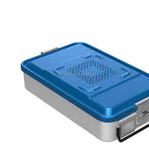 Conteneur de stérilisation pour instruments médicaux en acier inoxydable, durable, certifié CE, certifié ISO13485, pour usage hospitalier, manuel - Product Image 6