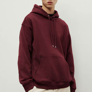 Sudadera con capucha para hombre con logotipo profesional de talla grande y color personalizado mezcla básica de algodón venta en línea Sudadera con capucha de manga larga - Product Image 5