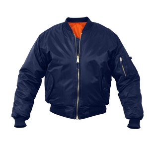 Chaqueta Bomber MA-1 Personalizada de Alta Calidad para Hombre con Cuello Alto, Impermeable y Ecológica - Product Image 4
